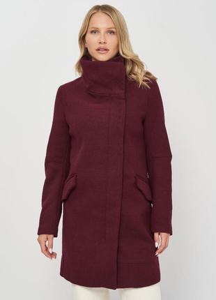 Пальто з вовною bershka