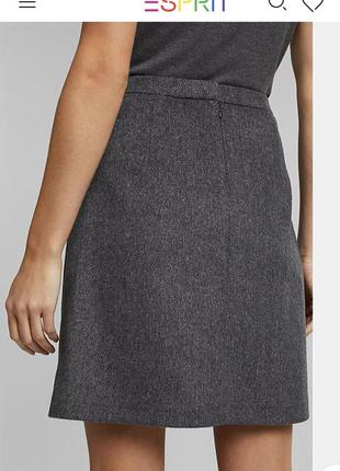 Тренд шерсть спідниця вовняна esprit