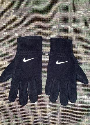 Винтажные перчатки nike sportswear flecee, оригинал, размер l