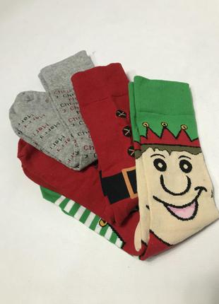 Набор носков /новогодние мужские носки george2 фото