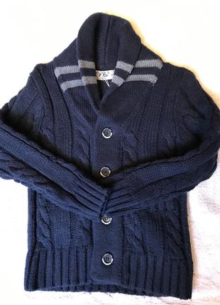 Тёплая кофта на мальчика 104-122р