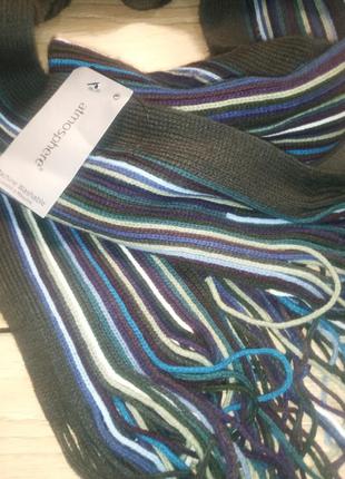 Стильный и теплый мужской шарф