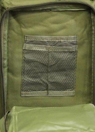 Военный рюкзак. тактический армейский рюкзак. оливковый, хаки. 25 литров7 фото