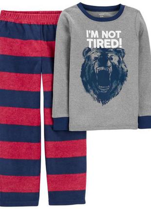 Піжама з флисовыми штанами для хлопчика carter's сша