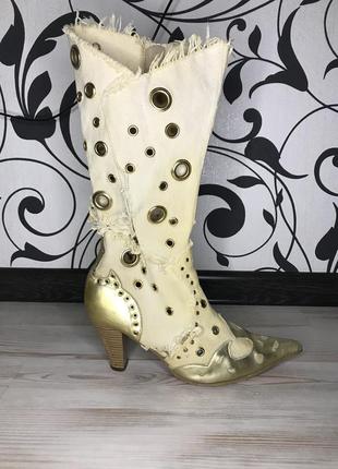 Оригинальные сапоги, сапожки