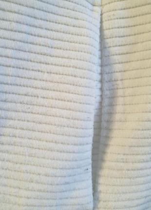 Олимпийка белая в рубчик. мужская кофта, джемпер, лонгслив. унисекс