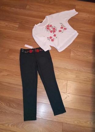 Дуже стильний костюм вишиванка just woman, розмір 38