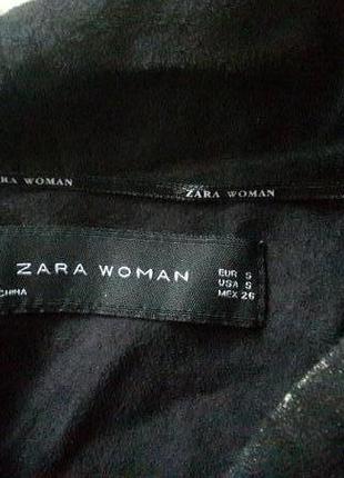 Zara woman оригінальна куртка з екошкіри, розмір s3 фото