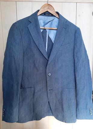 Брендовий лляний піджак