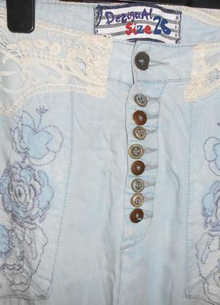 Джинсы, джинси, штаны, штани, алладины desigual р. 264 фото