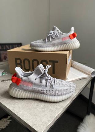 Adidas yeezy boost 350 v2 'tail light'  женские кроссовки адидас ези буст10 фото