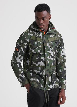 Superdry icon military jacket демисезонная куртка милитари мілітарі