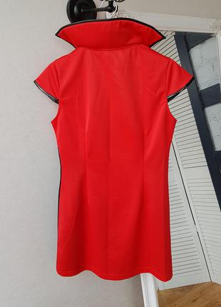 Красный халат с костюма3 фото