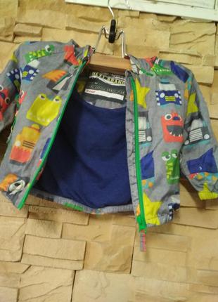 Джинсовый комбинезон, курточка и рубашка2 фото