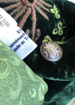Эксклюзив,бархат жилет,жакет,пиджак,вышивка,этно стиль,восточный,туркменистан2 фото