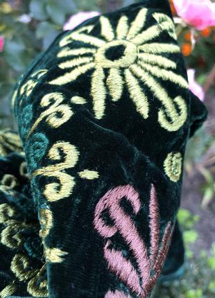 Эксклюзив,бархат жилет,жакет,пиджак,вышивка,этно стиль,восточный,туркменистан5 фото