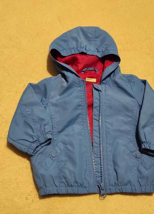 Куртка, вітровка веnetton baby, італія, 3-6 м , р 62
