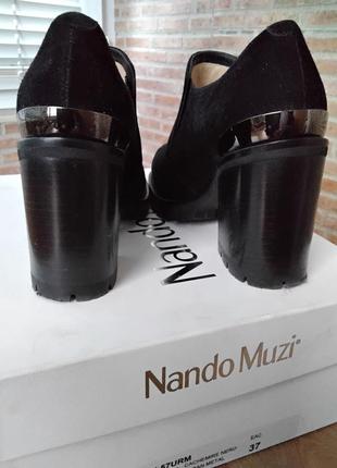 Туфлі-ботильйони nando muzi3 фото