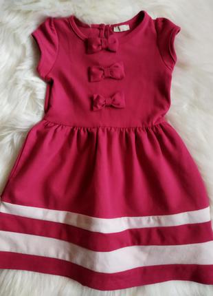 Сукня трикотаж, дівчинка, 1,5-2 роки щільне ошатне свято
