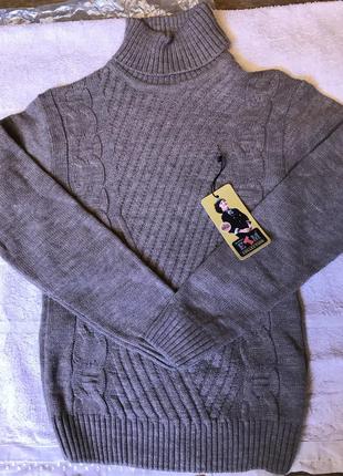 Тёплый свитер на мальчика 128-146р