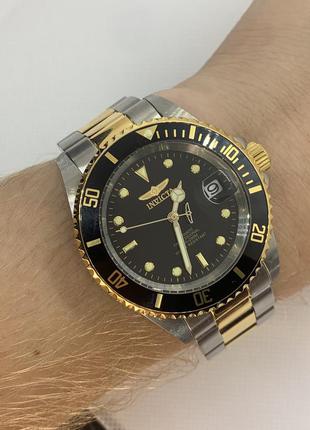 Чоловічий механічний годинник invicta pro diver 8927ob5 фото