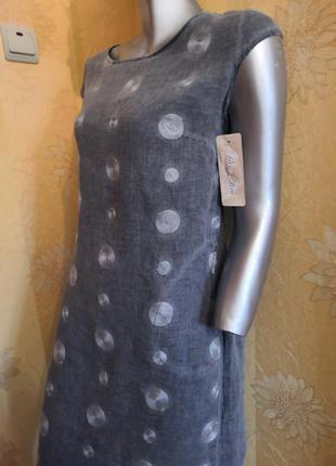 Платье из льна, размер s.2 фото
