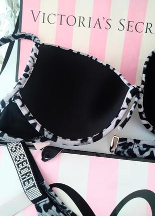 Купальник зі стразами victoria's secret original m l 34d 75d 85c 38c3 фото