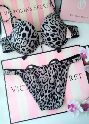 Купальник зі стразами victoria's secret original m l 34d 75d 85c 38c2 фото