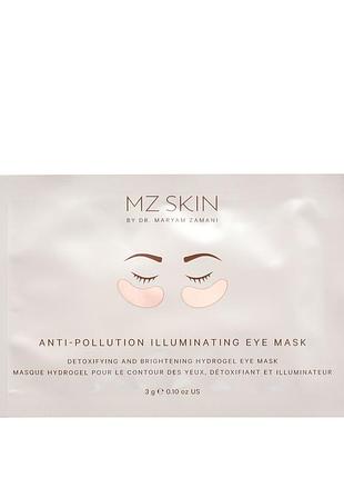 Mz skin детоксифицирующая і освітлює гідрогелева маска для очей, 3 гр.