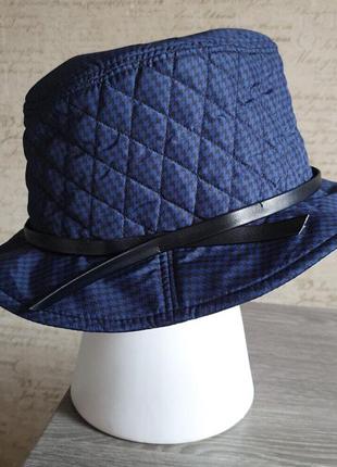 Трендова стьобана капелюх панама