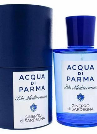 Парфюм acqua di parma blu mediterraneo ginepro di sardegna унисекс 75 мл