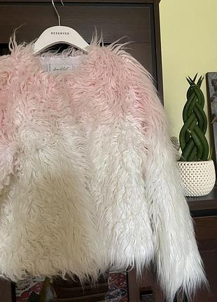 Нарядная шубка zara