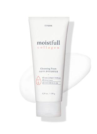 Зволожуючий омолоджуючий крем з колагеном etude house moistfull collagen cream, туба 75мл2 фото