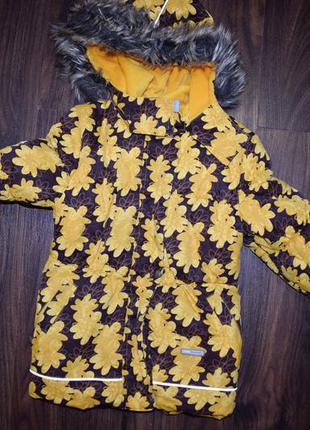 Зимовий комплект lenne ленне 110 р. куртка та напівкомбінезон2 фото