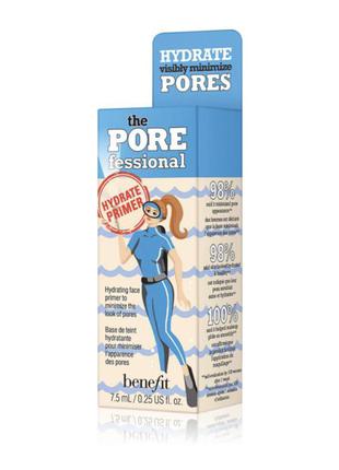 Benefit the porefessional hydrate primer mini увлажняющая основа под макияж2 фото