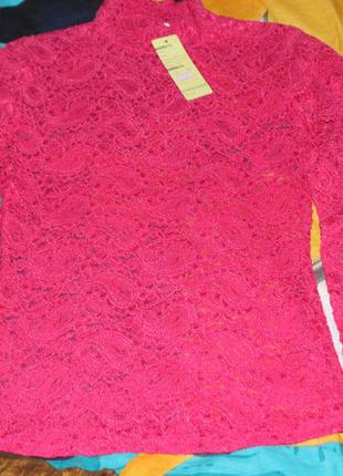 Прозорий малиновий гольф