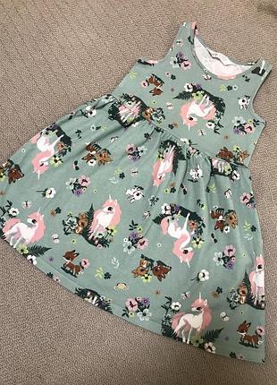Платье h&m 3/4