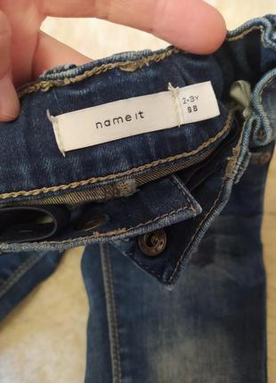 Стильние джинси для мвльчика  name it 2 3 года3 фото