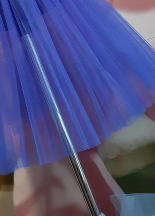 Фатиновая юбка-шлейф4 фото