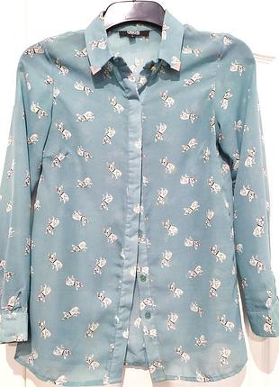 Рубашка с бульдогами