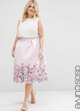 Шикарная юбка из неопрена , asos1 фото