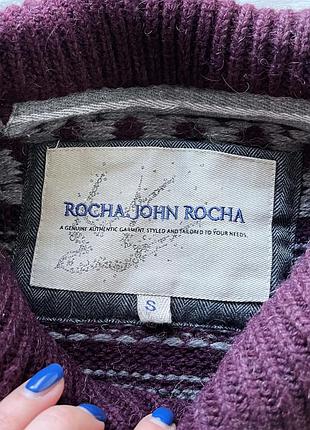 Тёплый джемпер свитер кофта rocha john rocha 5