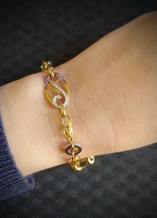 Браслет золотой