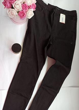 Черные стрейчевые джинсы скинни большого размера lc waikiki с высокой талией jupiter