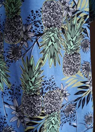 Красивое платье ананасы river island британия 4