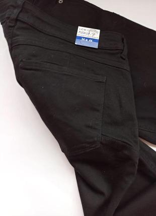 Черные стрейчевые джинсы скинни большого размера lc waikiki средняя посадка3 фото