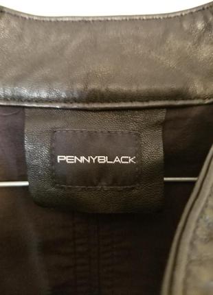 Кожаная куртка pennyblack max mara.2 фото