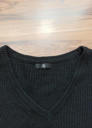 Вязаный свитер-платье3 фото