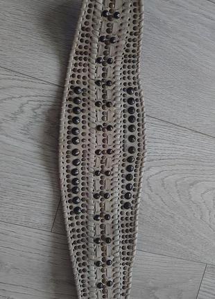 Шикарний ремінь 100% шкіра werehouse р. l