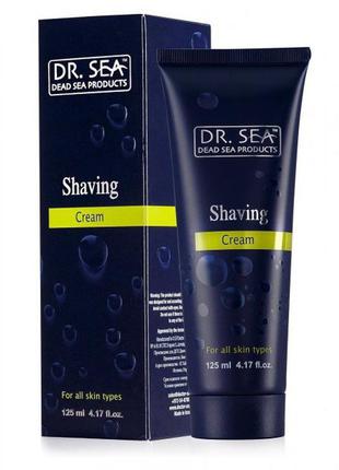 Крем для гоління dr. sea shaving cream 125 мл1 фото